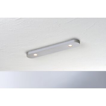 Bopp-Leuchten CLOSE Plafondlamp LED Zilver, 2-lichts