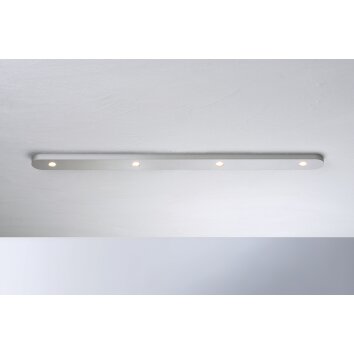 Bopp-Leuchten CLOSE Plafondlamp LED Aluminium, Zilver, 4-lichts