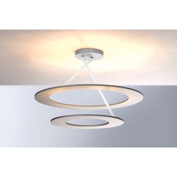 Bopp-Leuchten STELLA Plafondlamp LED Zilver, Wit, 9-lichts