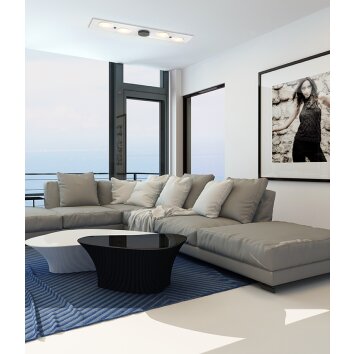 Bopp-Leuchten PLANETS ONE Plafondlamp LED Antraciet, Wit, 4-lichts