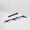 Bolonda Hanglamp LED Zwart, 3-lichts