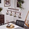 Warga Hanglamp LED Brons, 4-lichts