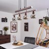 Warga Hanglamp LED Brons, 4-lichts