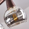Warga Hanglamp LED Brons, 4-lichts