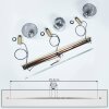 Panuhe Hanglamp Messing, 3-lichts