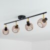 Pipisu Plafondlamp Goud, Messing, Zwart, 4-lichts