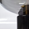 Maoro Tafellamp Grijs, Messing, Zwart, 1-licht