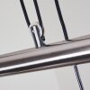 Warga Hanglamp LED Nikkel mat, 4-lichts