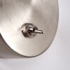 Warga Muurlamp LED Nikkel mat, 1-licht