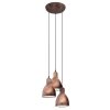 EGLO PRIDDY Hanger Koperkleurig, 3-lichts