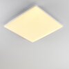 Bankura Plafondlamp LED Wit, 1-licht, Afstandsbediening