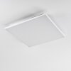 Bankura Plafondlamp LED Wit, 1-licht, Afstandsbediening