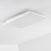 Bankura Plafondlamp LED Wit, 1-licht, Afstandsbediening