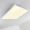 Bankura Plafondlamp LED Wit, 1-licht, Afstandsbediening