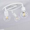 Baripada Plafondlamp Wit, 3-lichts