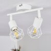 Baripada Plafondlamp Wit, 2-lichts