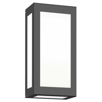 CMD AQUA RAIN Buiten muurverlichting LED Antraciet, 1-licht, Bewegingsmelder