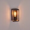 Hamra Buiten muurverlichting Zwart, Zilver, 1-licht