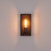 Hamra Buiten muurverlichting Zwart, Zilver, 1-licht