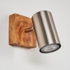 Zuoz Plafondlamp Hout licht, 1-licht