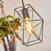 Taheramo Hanglamp Hout licht, Zwart, 3-lichts