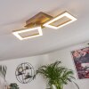 Batuna Plafondlamp LED Nikkel mat, 1-licht