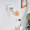 Tulla Muurlamp Wit, 1-licht