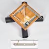 Zuoz Plafondlamp Hout licht, 4-lichts
