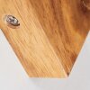 Zuoz Plafondlamp Hout licht, 1-licht