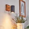 Zuoz Plafondlamp Hout licht, 1-licht
