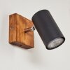 Zuoz Plafondlamp Hout licht, 1-licht