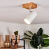 Zuoz Plafondlamp Hout licht, 1-licht