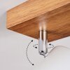 Zuoz Plafondlamp Hout licht, 2-lichts