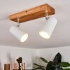 Zuoz Plafondlamp Hout licht, 2-lichts
