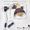 Orny Muurlamp Bruin, Hout licht, 1-licht