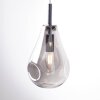 Brilliant Living Drops Hanglamp Chroom, 1-licht