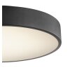 Globo WISS Plafondlamp LED Zwart, 1-licht, Afstandsbediening