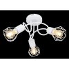 Globo XARA I Plafondlamp Wit, 3-lichts
