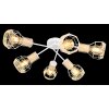 Globo BANA Plafondlamp Wit, 6-lichts