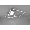 Trio Downey Plafondlamp LED Nikkel mat, 1-licht, Afstandsbediening