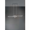 Trio Salinas Hanglamp LED Nikkel mat, 1-licht