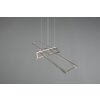 Trio Salinas Hanglamp LED Nikkel mat, 1-licht