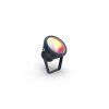 Lutec MINI LETO Grondpen LED Antraciet, 1-licht, Kleurwisselaar