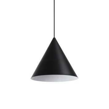 Ideallux A-LINE Hanglamp Zwart, 1-licht