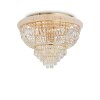 Ideallux DUBAI Plafondlamp Goud, 24-lichts