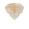 Ideallux DUBAI Plafondlamp Goud, 24-lichts
