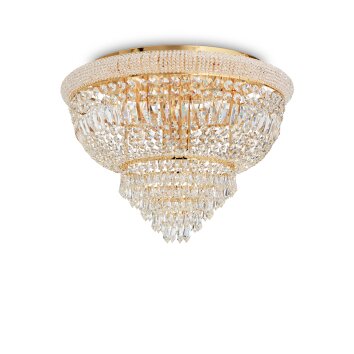 Ideallux DUBAI Plafondlamp Goud, 24-lichts