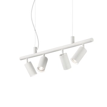 Ideallux DYNAMITE Hanglamp Wit, 4-lichts
