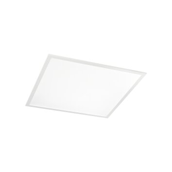Ideallux Plafondpaneel LED Wit, 1-licht