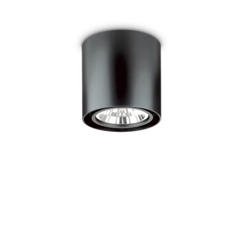 Ideallux MOOD Plafondlamp Zwart, 1-licht